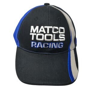 Matco Tools Racing Strapback Baseball Cap Multi One Size Adjustable Embroidered